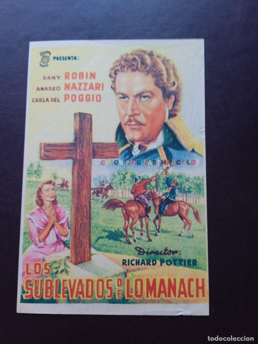 Kino: Los sublevados de Lomanach con publicidad Cine Echegaray M&aacute;laga