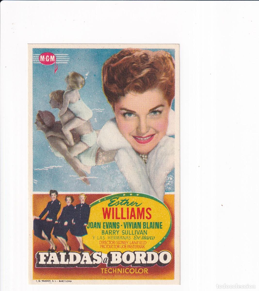 Cine: FALDAS A BORDO .- ESTHER WILLIAMS - Foto 1