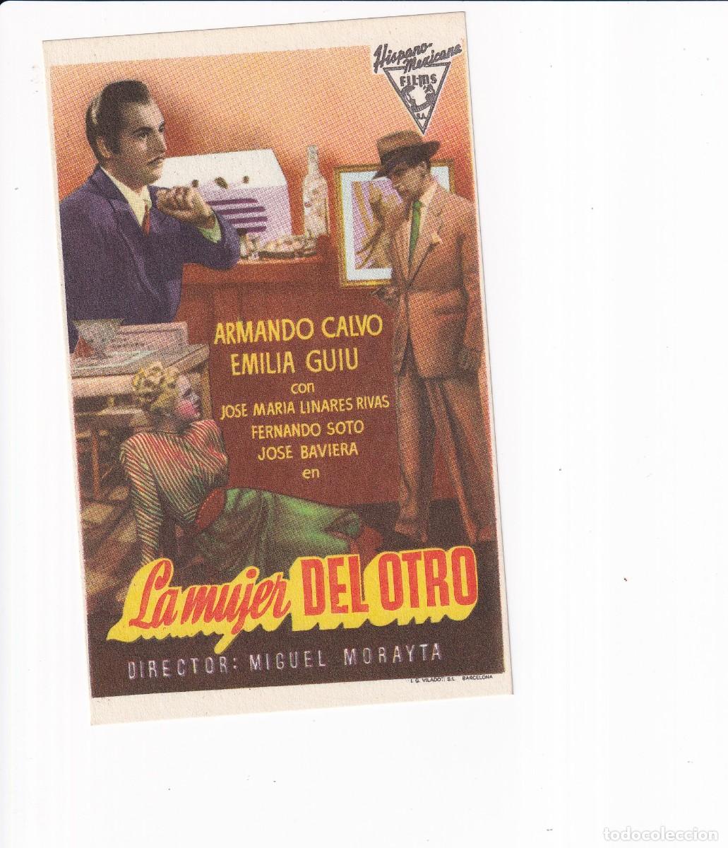 Cine: LA MUJER DEL OTRO .- ARMANDO CALVO - Foto 1