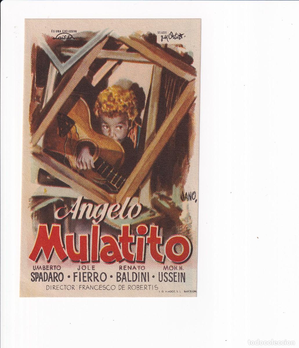Cine: MULATITO .- ANGELO, UMBERTO SPADARO - Foto 1