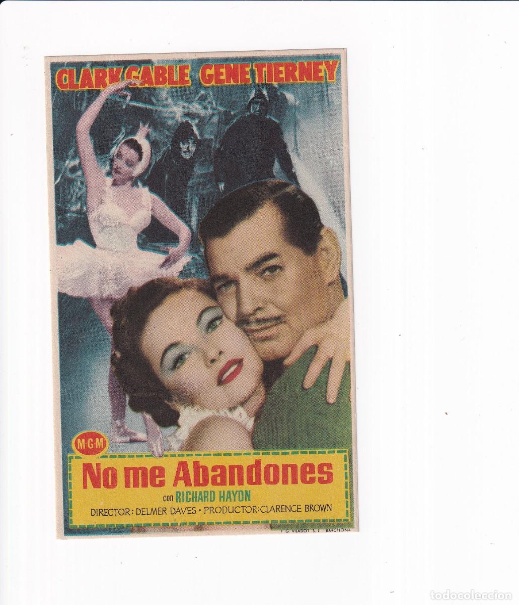 Cine: NO ME ABANDONES .- CLARK GABLE - Foto 1
