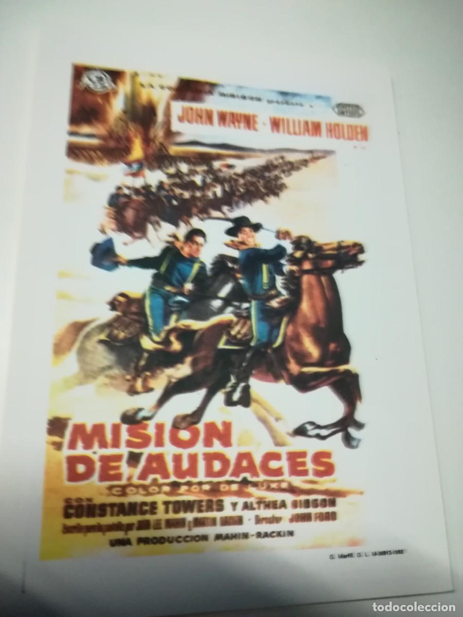 Cine: FOLLETO DE MANO - MISI&Oacute;N DE AUDACES - Foto 1