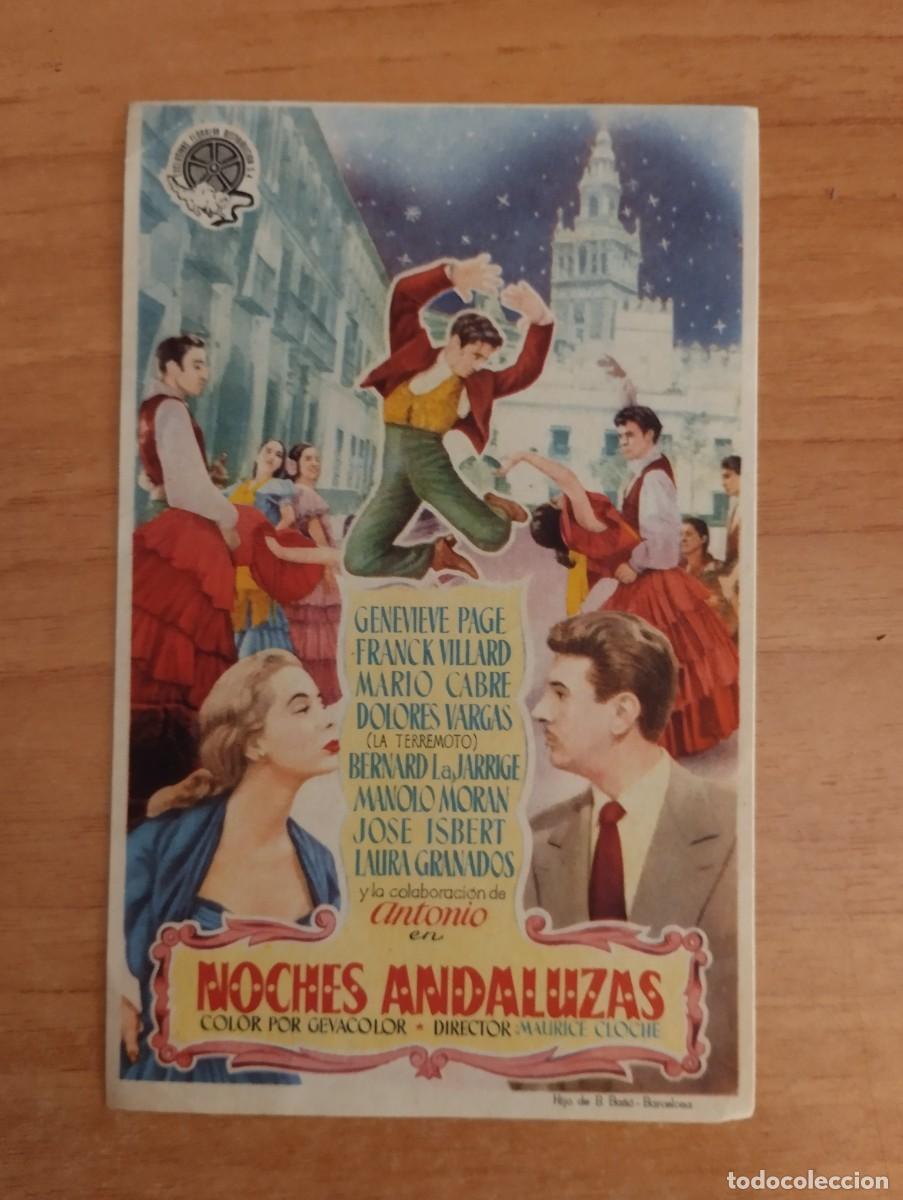 Cine: verde 2PROGRAMA DE CINE --- - NOCHES ANDALUZAS - - Foto 1