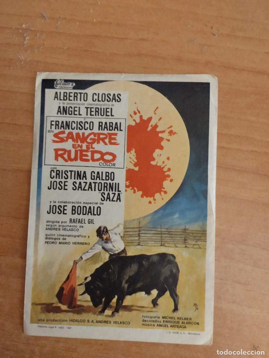 Kino: verde 2PROGRAMA DE CINE --- - SANGRE EN EL RUEDO