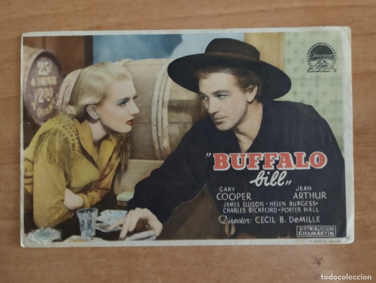 Cine: verde 2PROGRAMA DE CINE --- - BUFFALO BILL - Foto 1