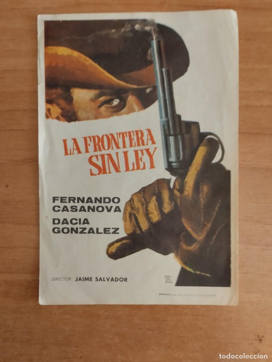 Cine: verde 2PROGRAMA DE CINE --- - FRONTERA SIN LEY - Foto 1