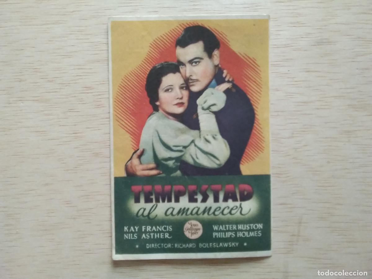 Cine: PROGRAMA DE CINE TEMPESTAD AL AMANECER - Foto 1