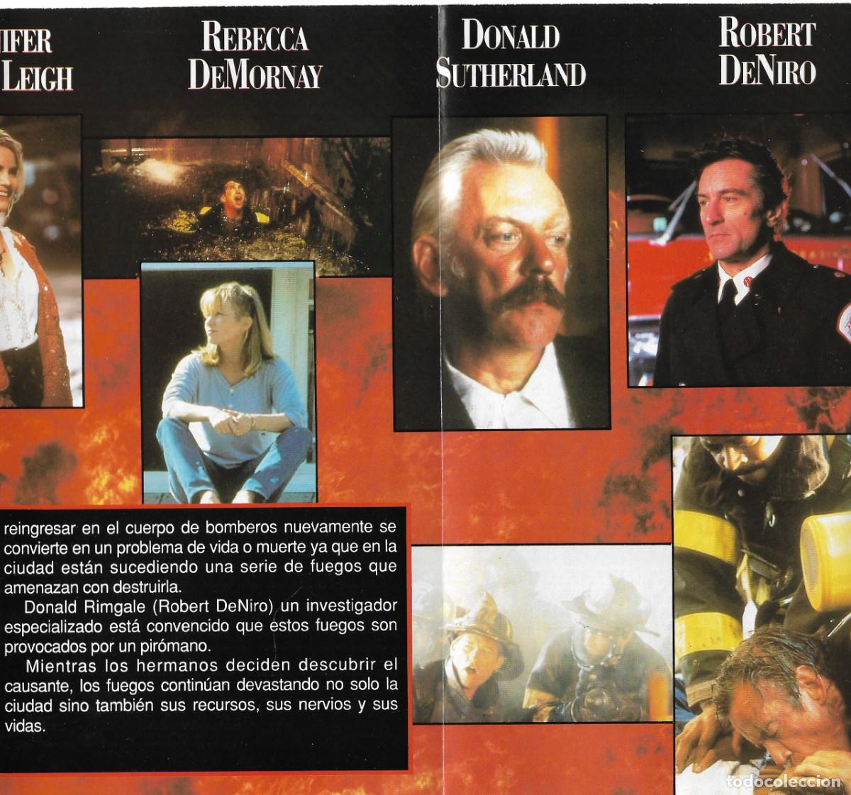 Cine: PG - PROGRAMA DE CINE CUADR&Iacute;PTICO - LLAMARADAS - KURT RUSSELL - 1991. - Foto 3