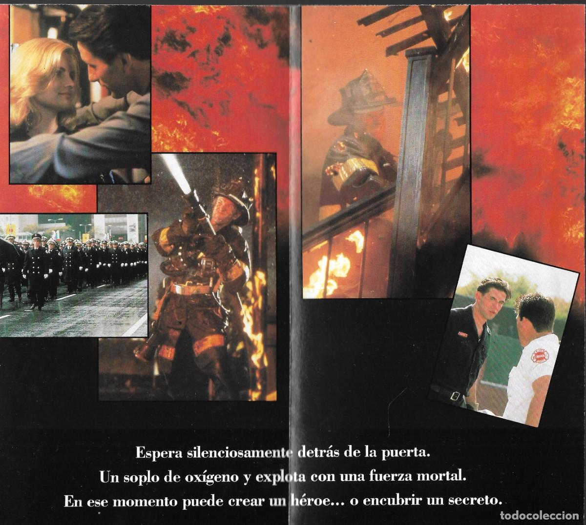 Cine: PG - PROGRAMA DE CINE CUADR&Iacute;PTICO - LLAMARADAS - KURT RUSSELL - 1991. - Foto 4