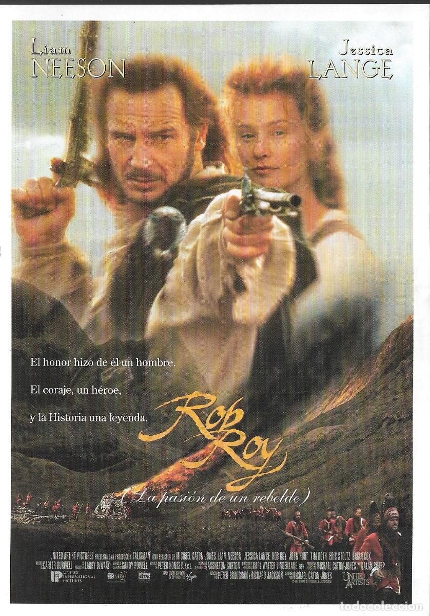Cine: PG - PROGRAMA DE CINE - ROB ROY - LIAM NEESON, JESSICA LANGE - 1995 - Foto 1