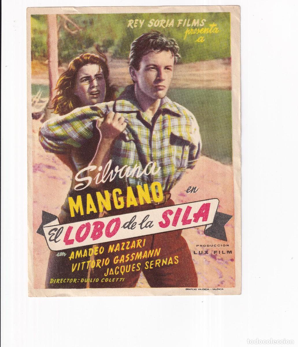 Cine: EL LOBO DE LA SILA .- SILVANA MANGANO - Foto 1
