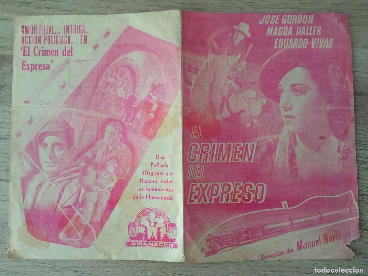 Cine: EL CRIMEN DEL EXPRESO, JOSE GORDON, TEATRO CARRION, VALLADOLID