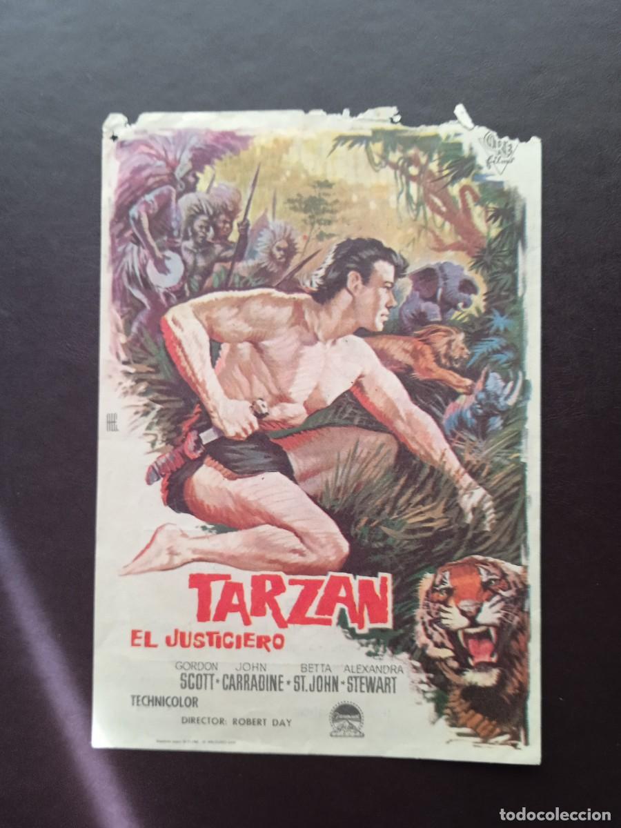 Cine: Tarz&aacute;n el justiciero con publicidad Cine Novedades