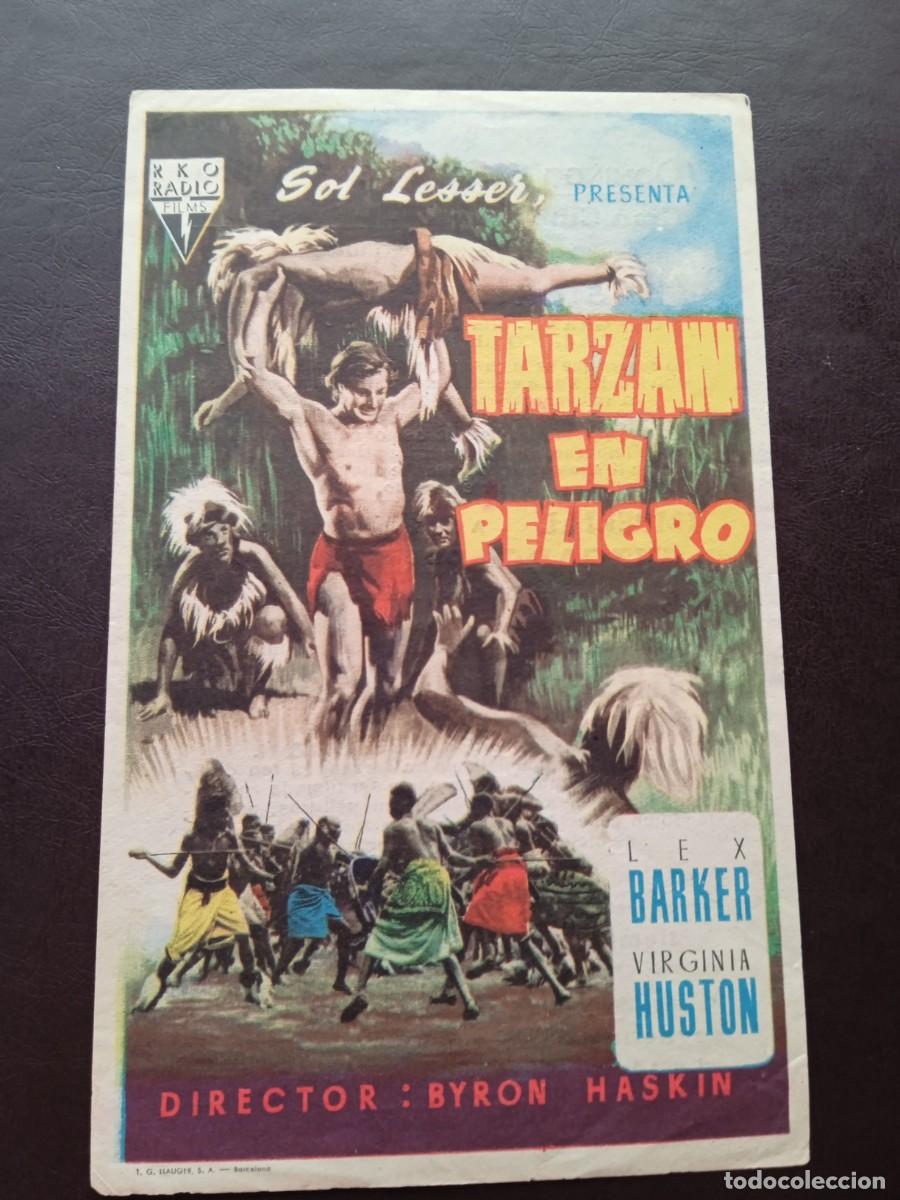Cine: Tarz&aacute;n en peligro con publicidad Cine Imperial Don Benito