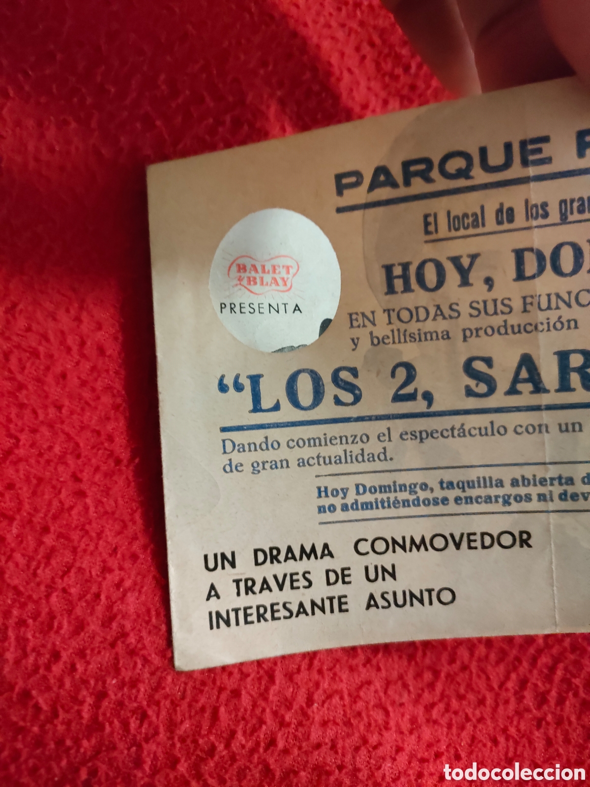 Cine: Los dos sargentos, programa de cine troquelado doble. Balet Blay - Foto 7