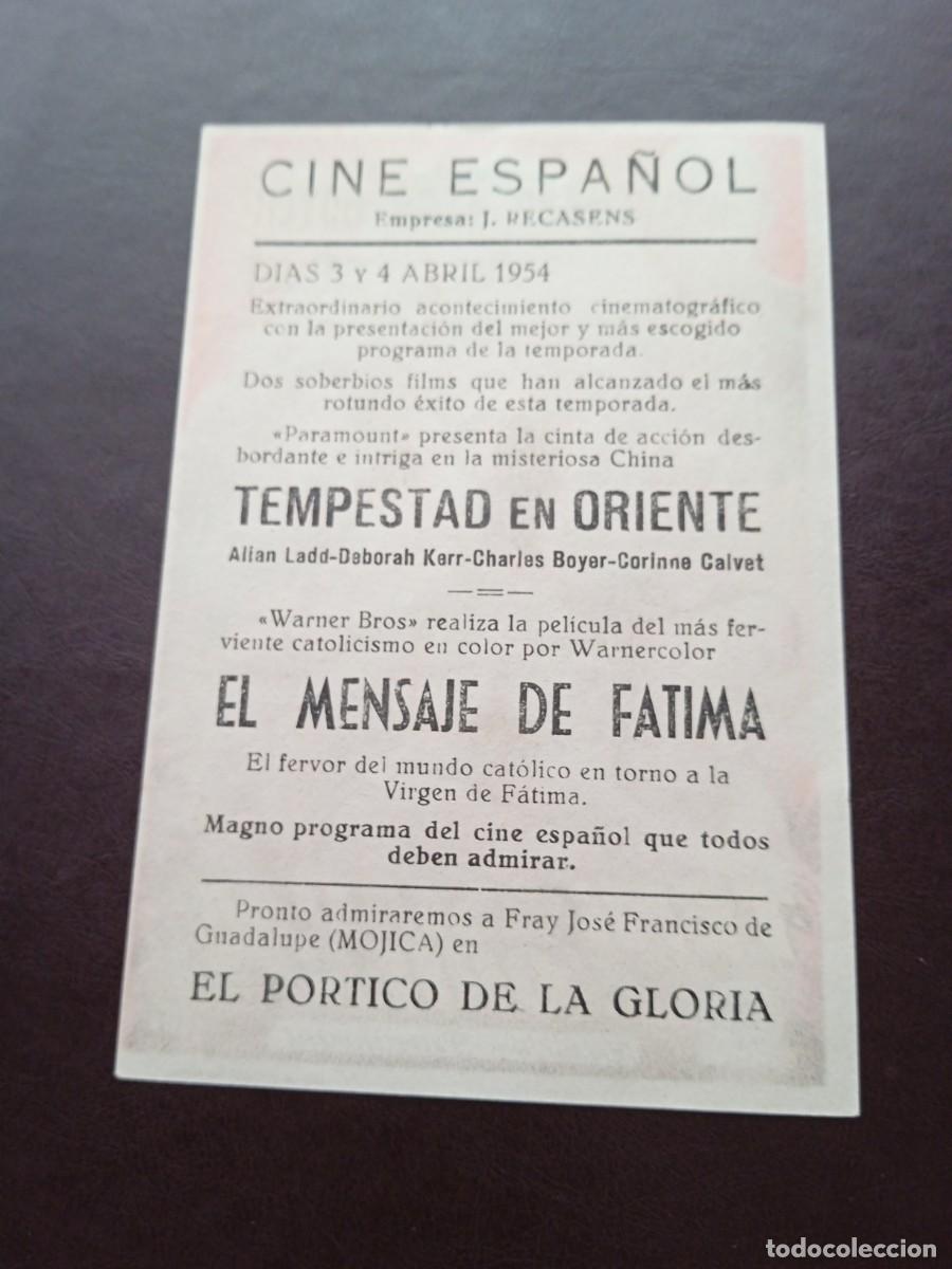 Cine: Tempestad en Oriente con publicidad Cine Espa&ntilde;ol - Foto 2