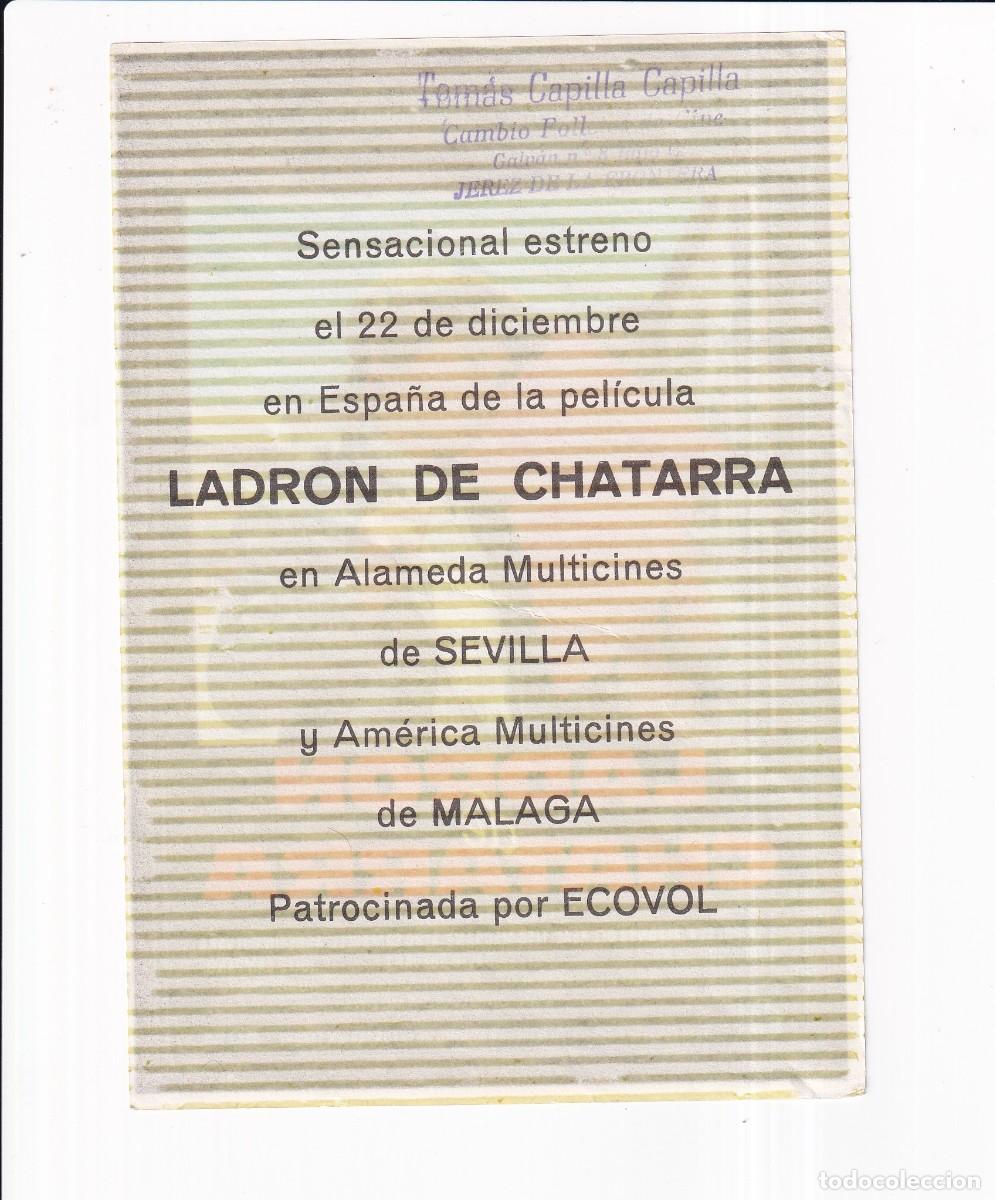 Cine: LADRON DE CHATARRA .- LA POLACA - Foto 2