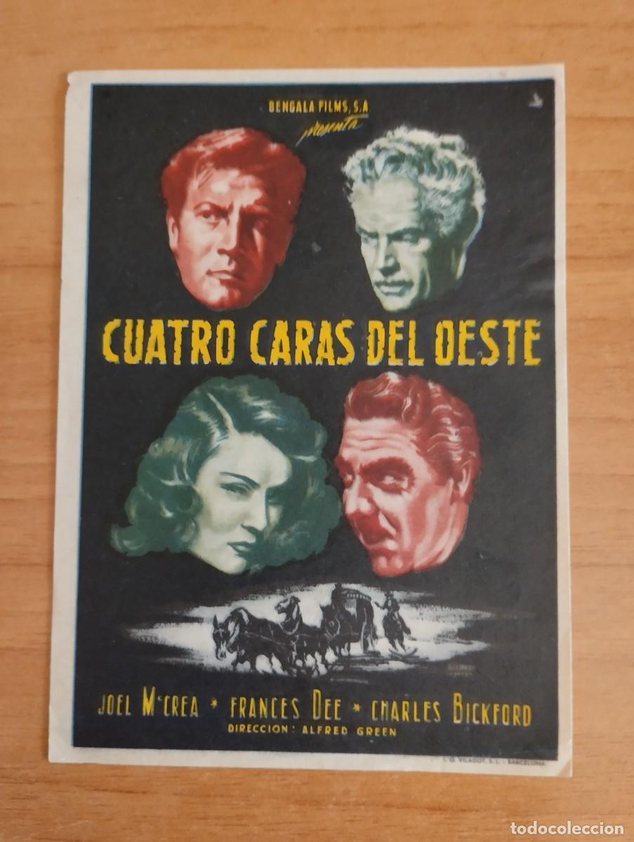 Cine: VERDE2-- PROGRAMA DE CINE --- CUATRO CARAS DEL OESTE ct - Foto 1