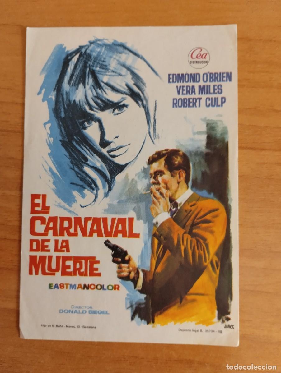 Cine: VERDE2-- PROGRAMA DE CINE --- EL CARNAVAL DE LA MUERTE