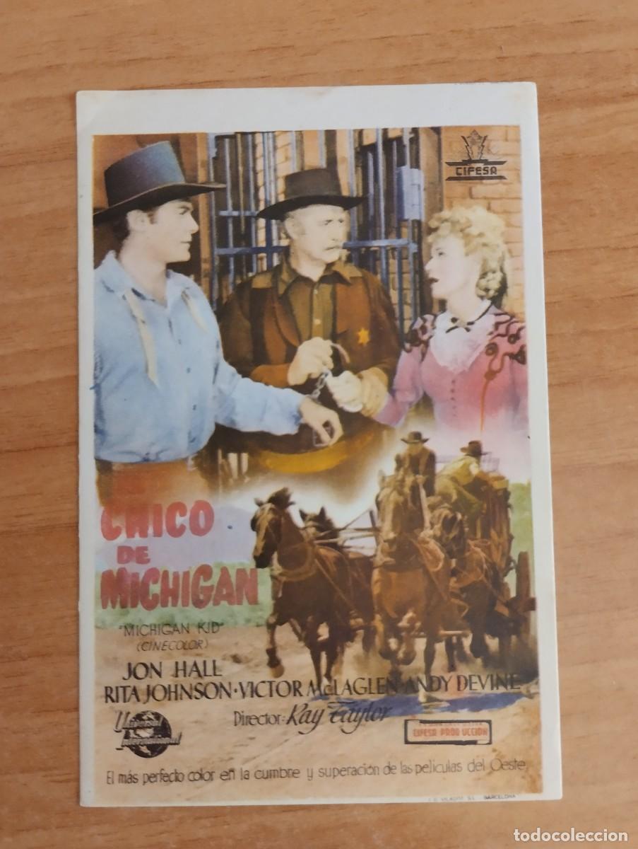 Cine: VERDE2-- PROGRAMA DE CINE --- EL CHICO DE MICHIGAN - Foto 1