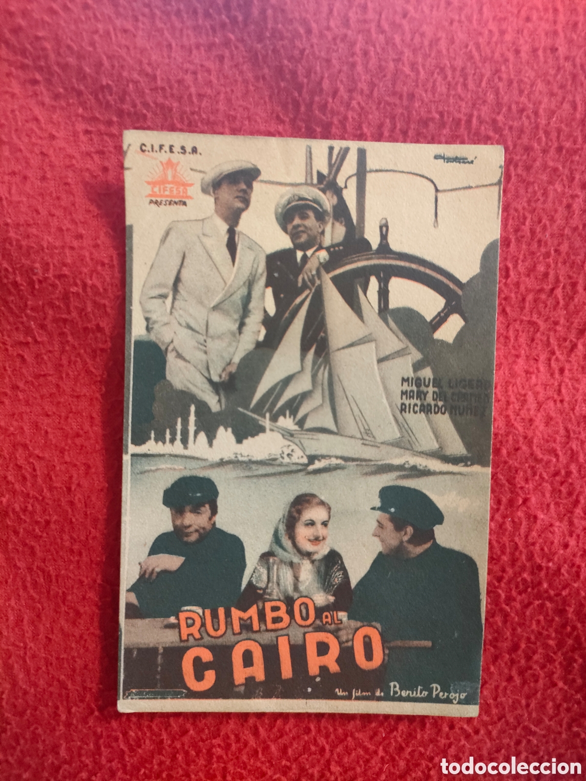 Cine: Rumbo al cairo. Programa de cine sin publicidad.