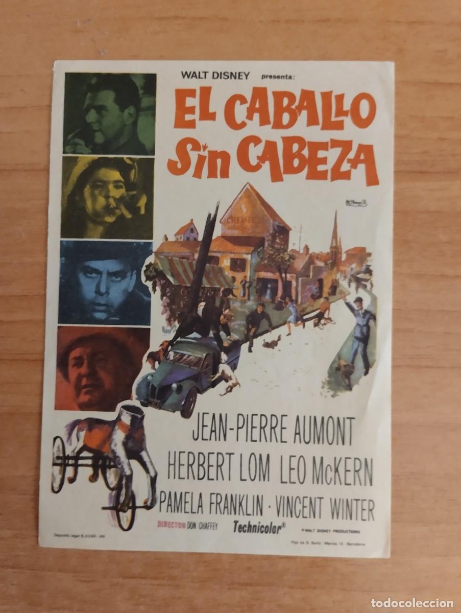 Cine: VERDE2-- PROGRAMA DE CINE --- EL CABALLO SIN CABEZA - Foto 1