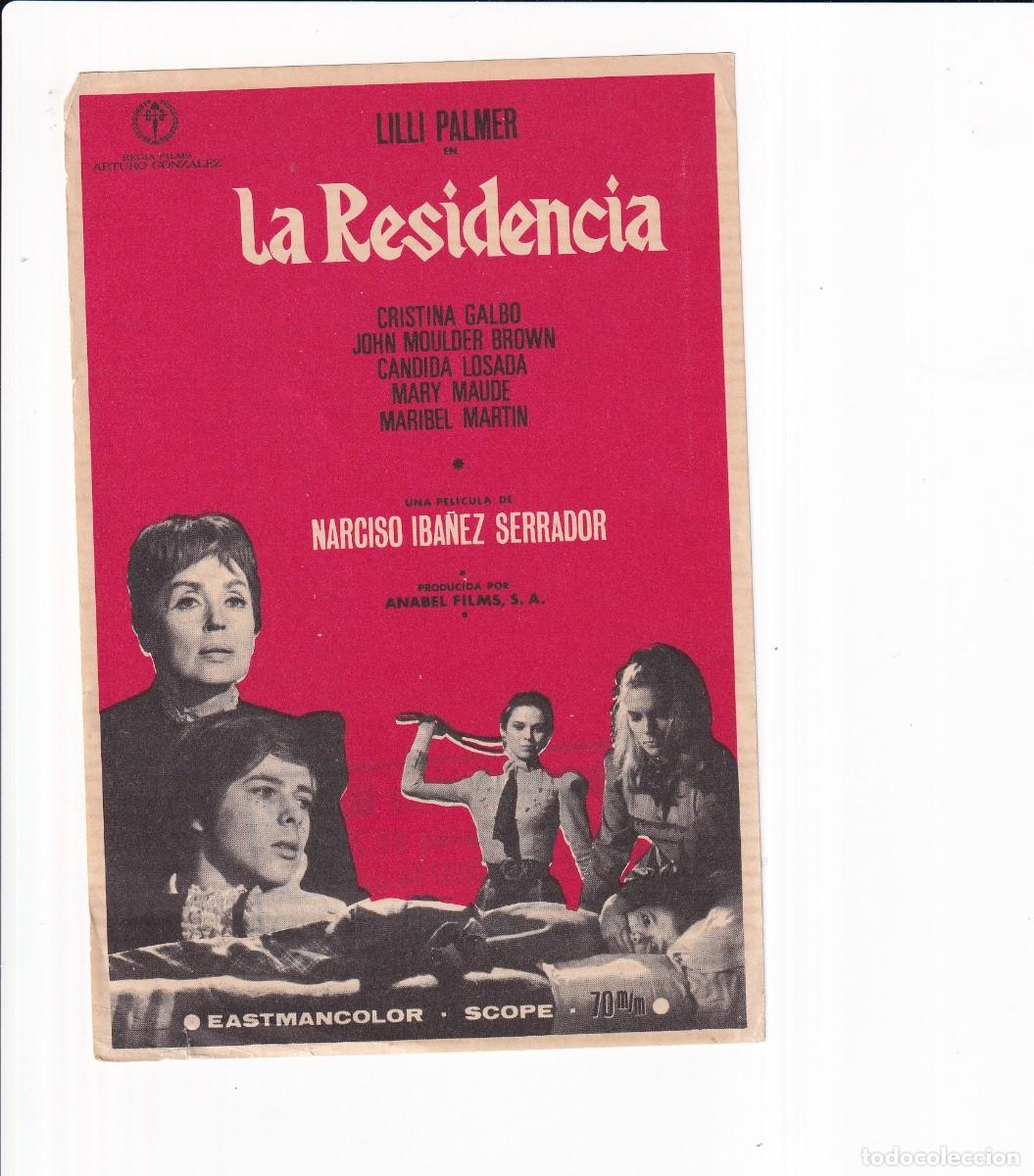 Cine: LA RESIDENCIA .- LILLI PALMER - Foto 1