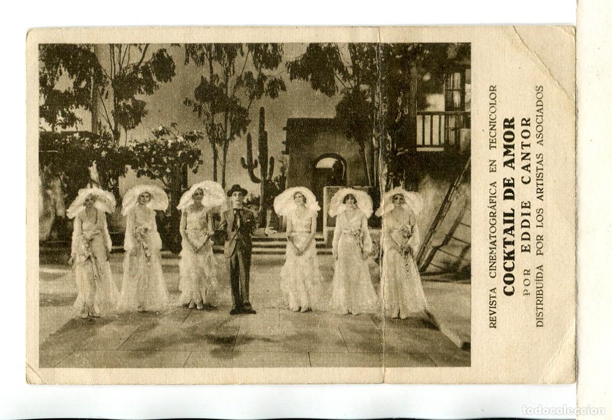Cine: COCTAIL DE AMOR, con Eddie Cantor. - Foto 1