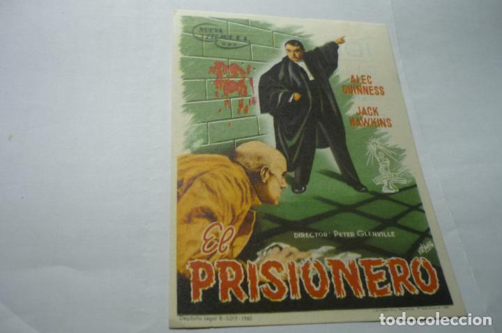 Cine: programa el prisionero .-alec guinnes publicidad avenida reus