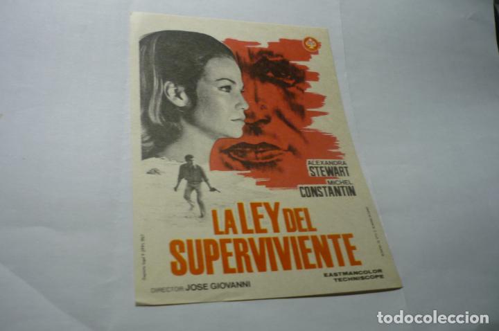 Cine: programa la ley del superviviente .- alexandra stewart - Foto 1