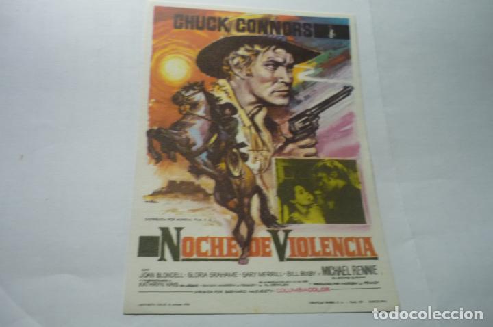Cine: programa noche de violencia.-chuck connors.- - Foto 1
