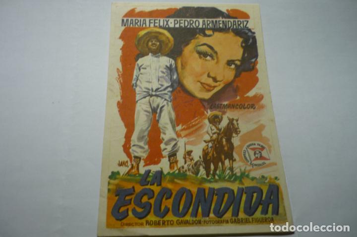 Cine: programa la escondida maria felix.- publicidad - Foto 1