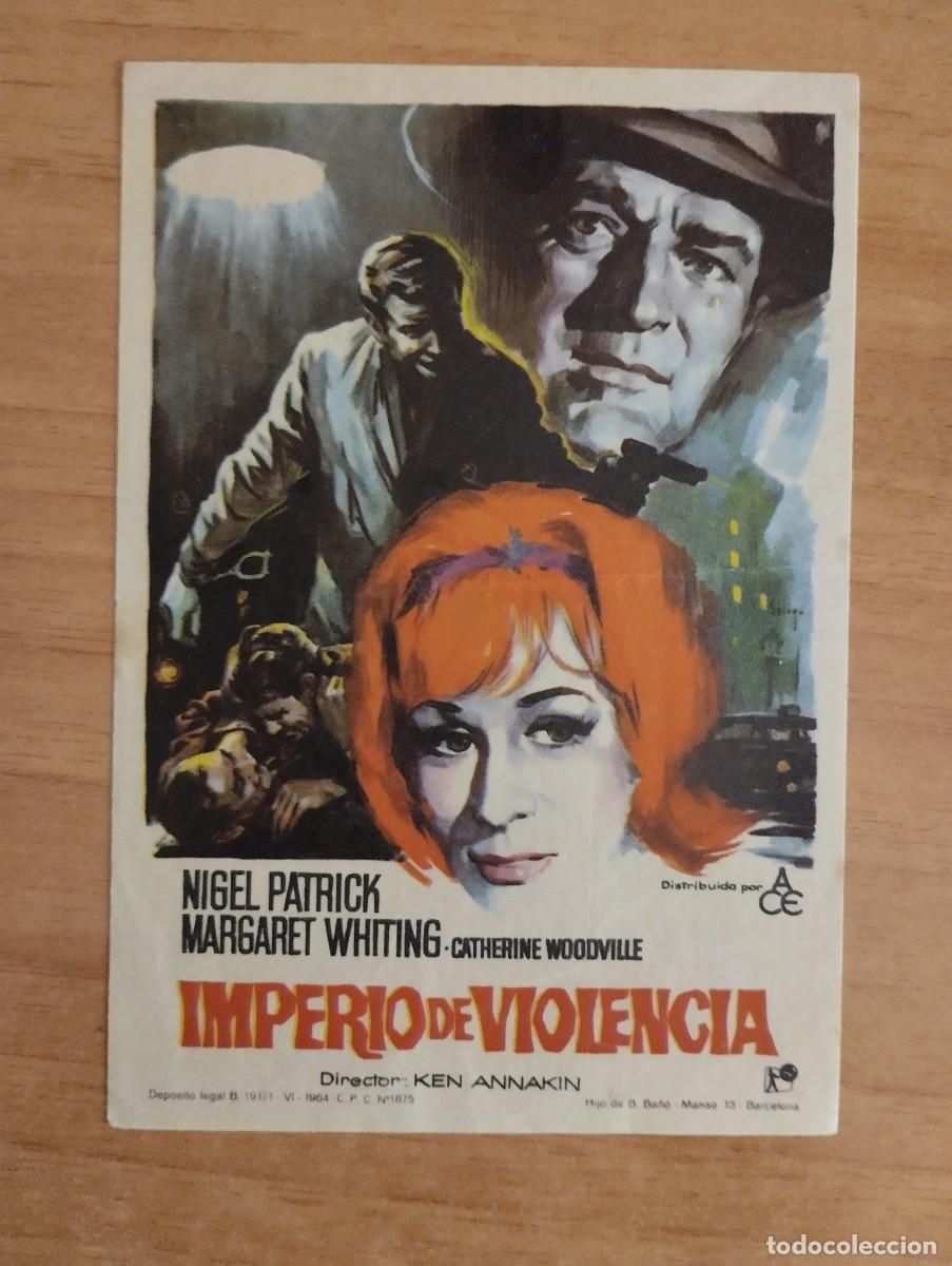 Kino: VERDE2-- PROGRAMA DE CINE --- IMPERIO DE VIOLENCIA
