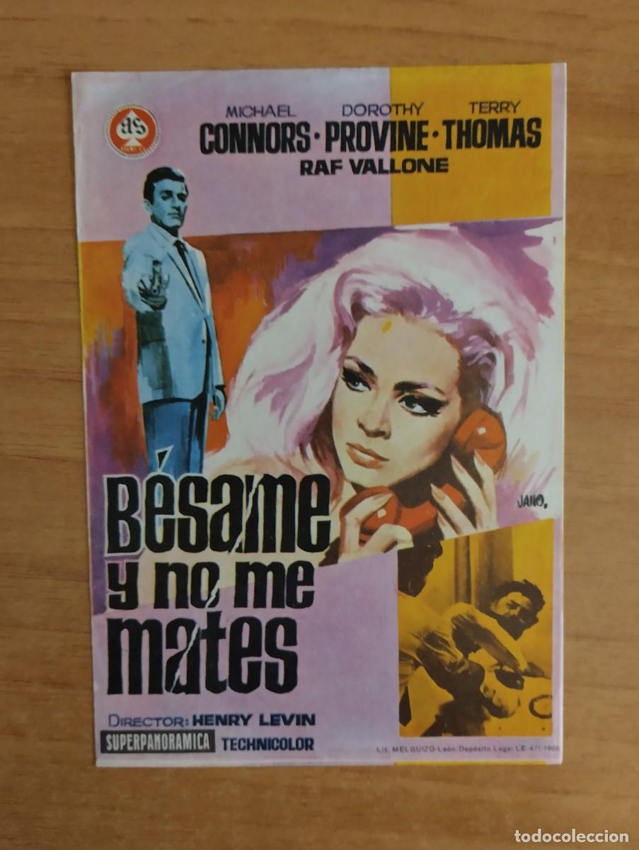Cine: VERDE2-- PROGRAMA DE CINE --- BESAME Y NO ME MATES - Foto 1