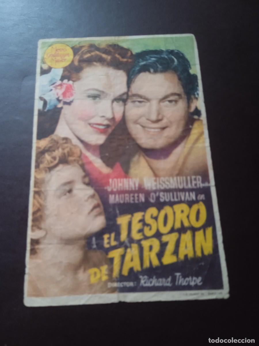 Kino: El tesoro de Tarz&aacute;n con publicidad Teatro Cine Alb&eacute;niz M&aacute;laga