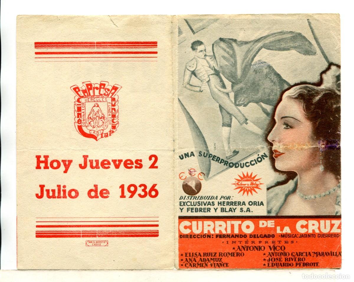 Cine: CURRITO DE LA CRUZ, con Antonio Vico. - Foto 1