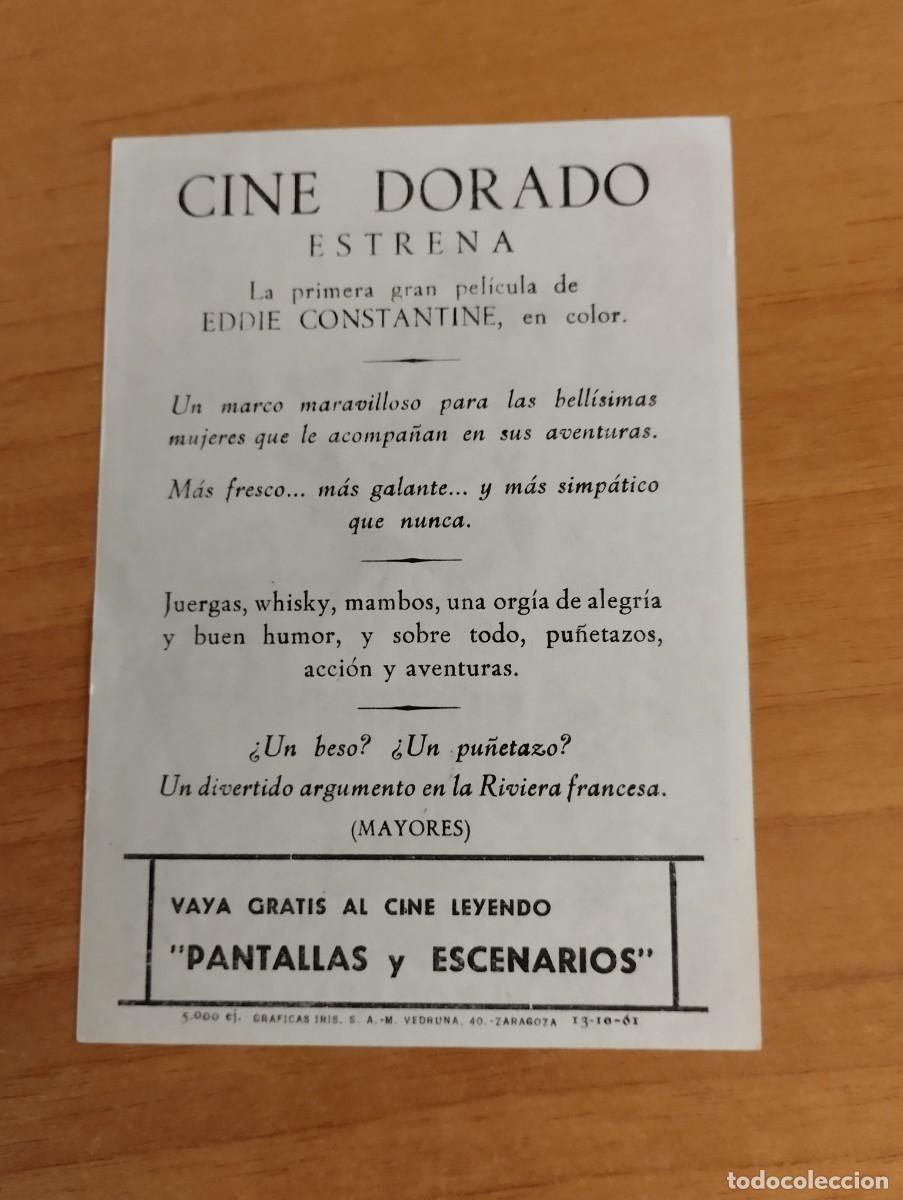 Cine: verde2-- PROGRAMA DE CINE -- BOMBAS SOBRE MONTECARLO . ct - Foto 2