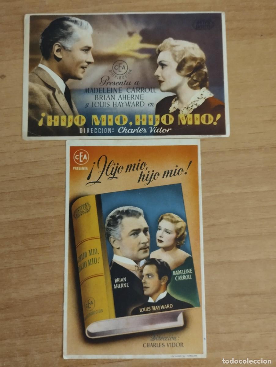Cine: VERDE2-- PROGRAMA DE CINE --- HIJO MIO HIJO MIO - Foto 1