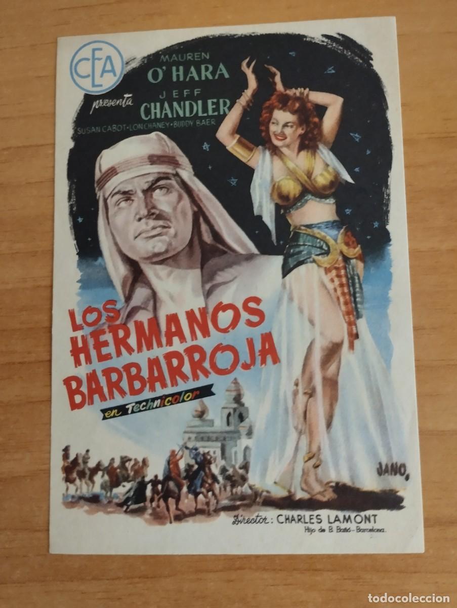 Cine: VERDE2-- PROGRAMA DE CINE --- LOS HERMANOS BARBARROJA - Foto 1
