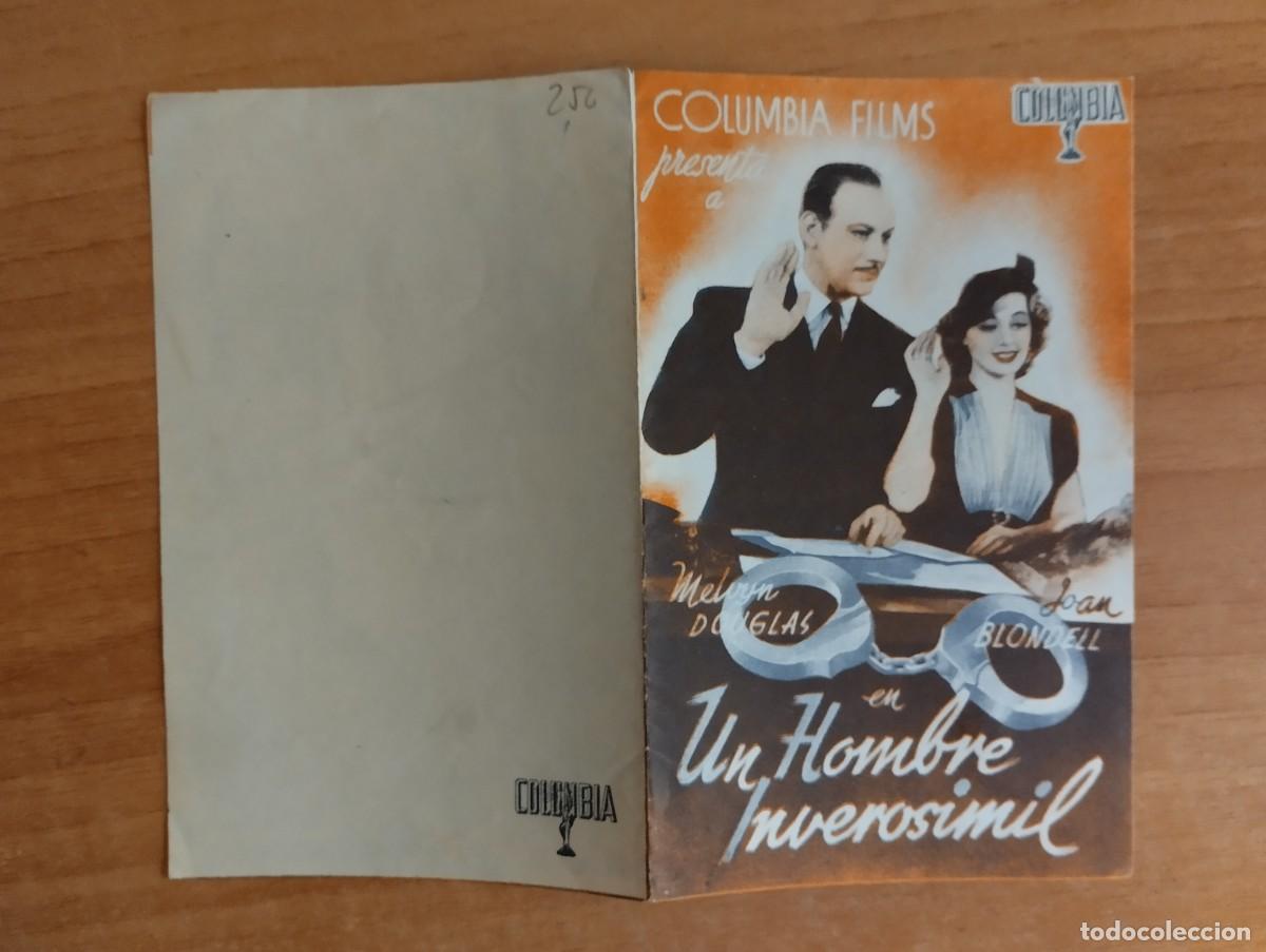 Cine: VERDE2-- PROGRAMA DE CINE --- UN HOMBRE INVEROSIMIL