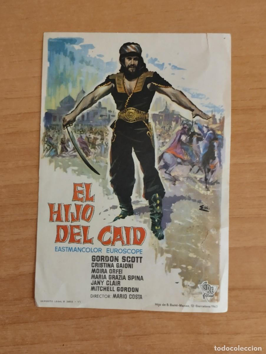Cine: VERDE2-- PROGRAMA DE CINE --- EL HIJO DEL CAID, - Foto 1