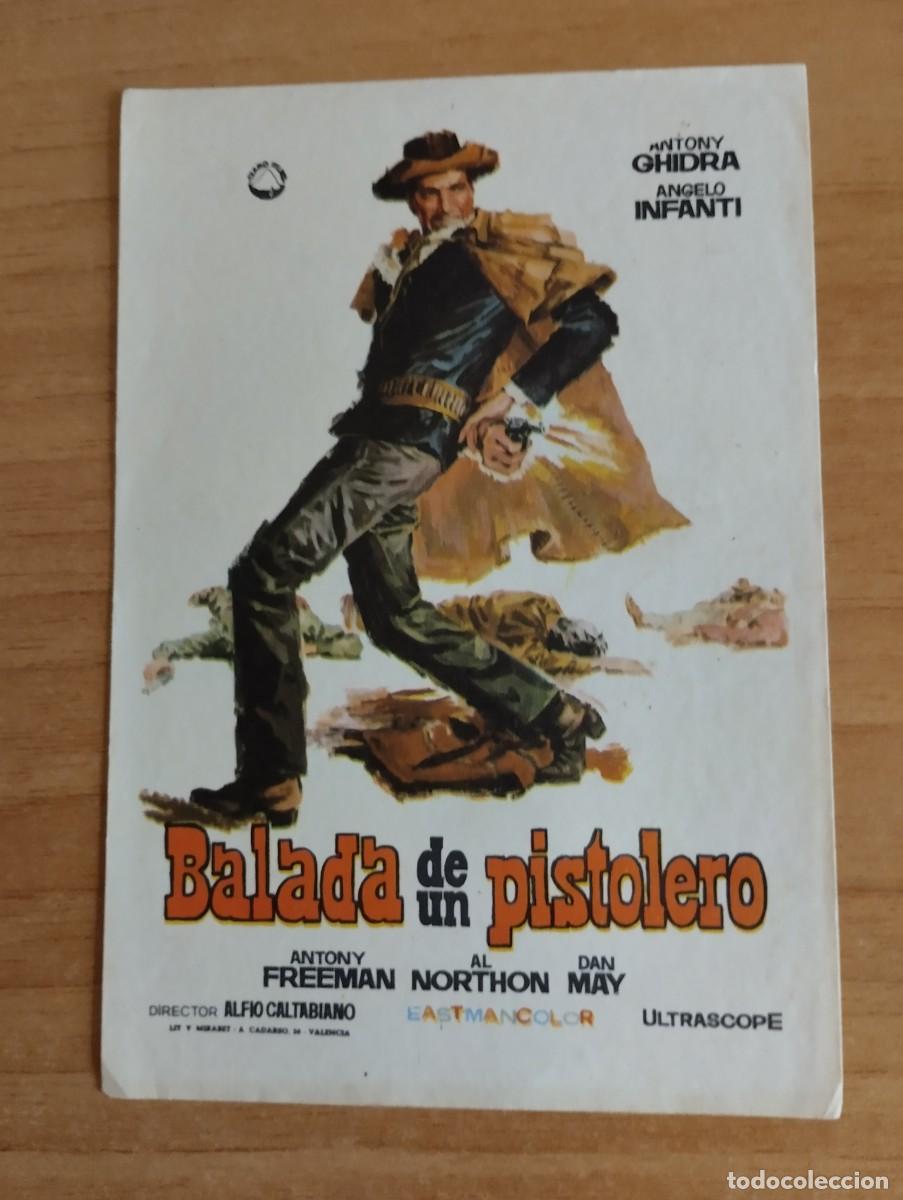 Cine: VERDE2-- PROGRAMA DE CINE --- BALADA DE UN PISTOLERO - Foto 1