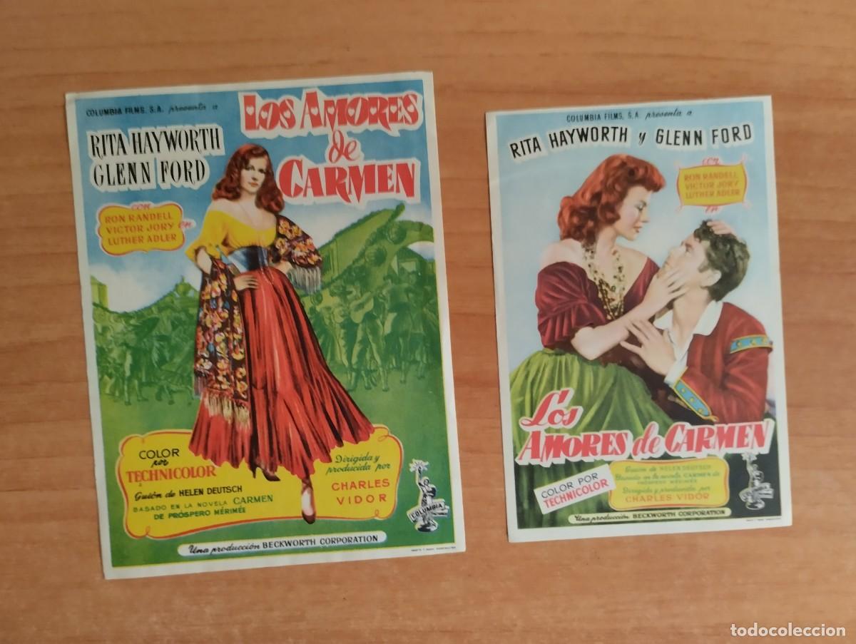 Cine: VERDE2-- PROGRAMA DE CINE --- , LOS AMORES DE CARMEN - Foto 1