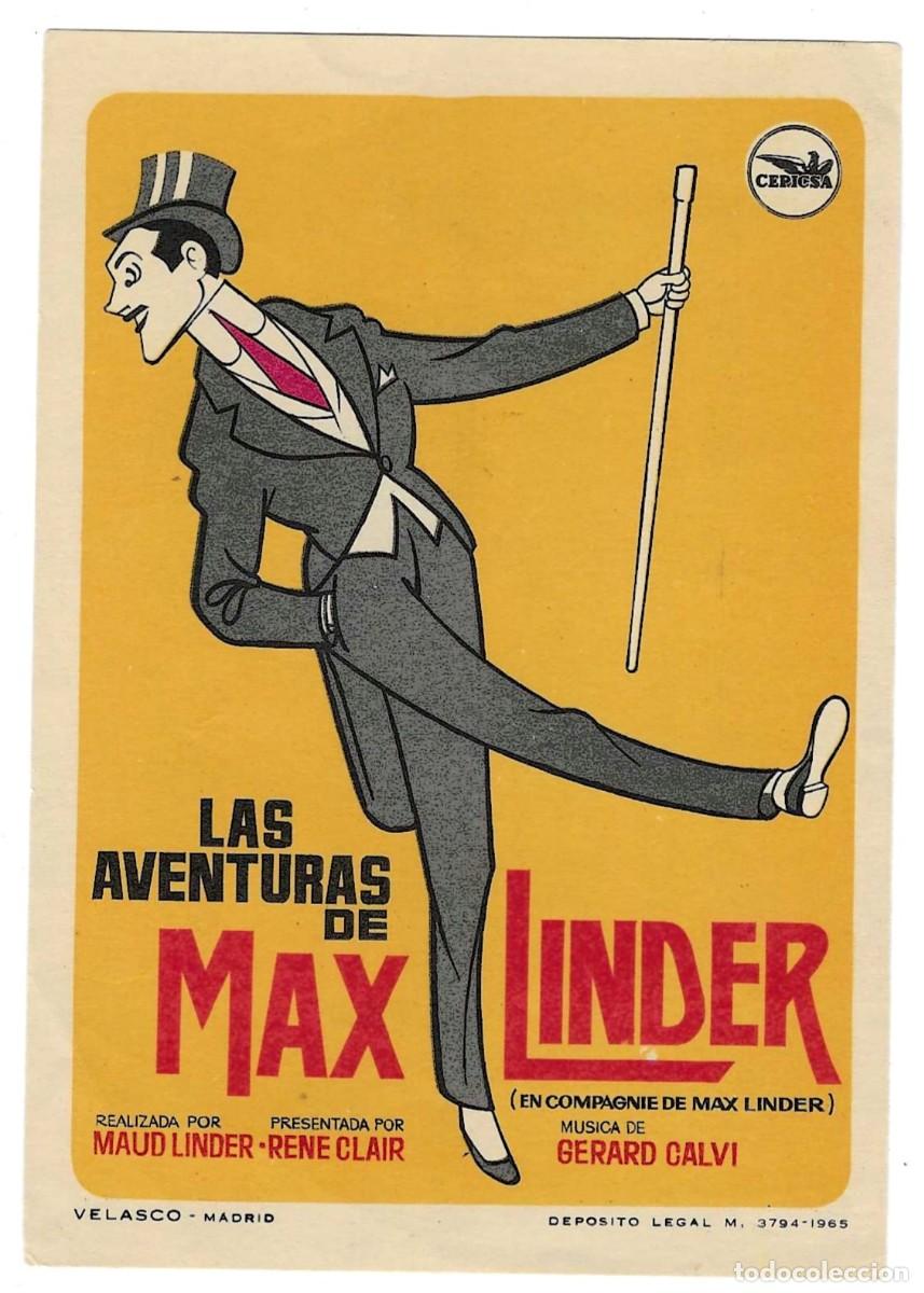 Cine: Programa Cine. Las Aventuras de Max Linder. 19-1702 - Foto 1