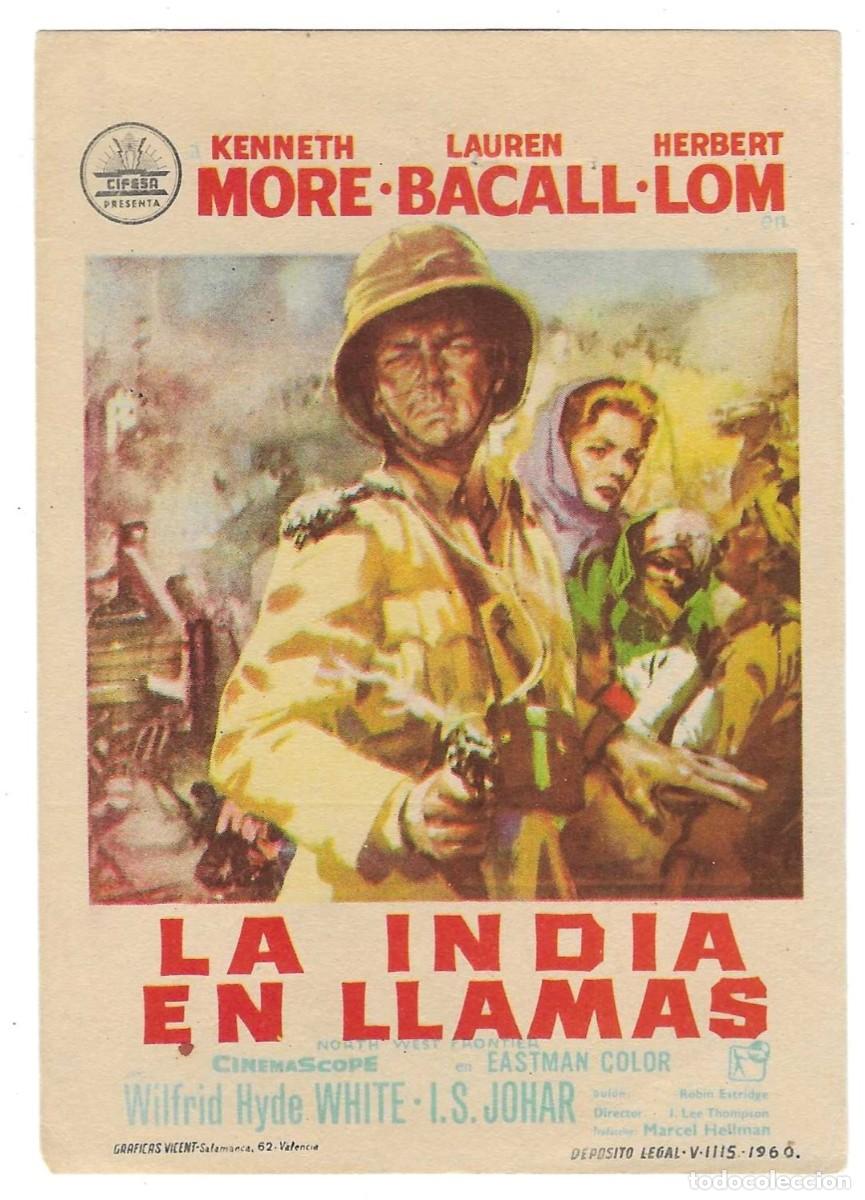 Cine: Programa Cine. La India en Llamas. 19-1714 - Foto 1