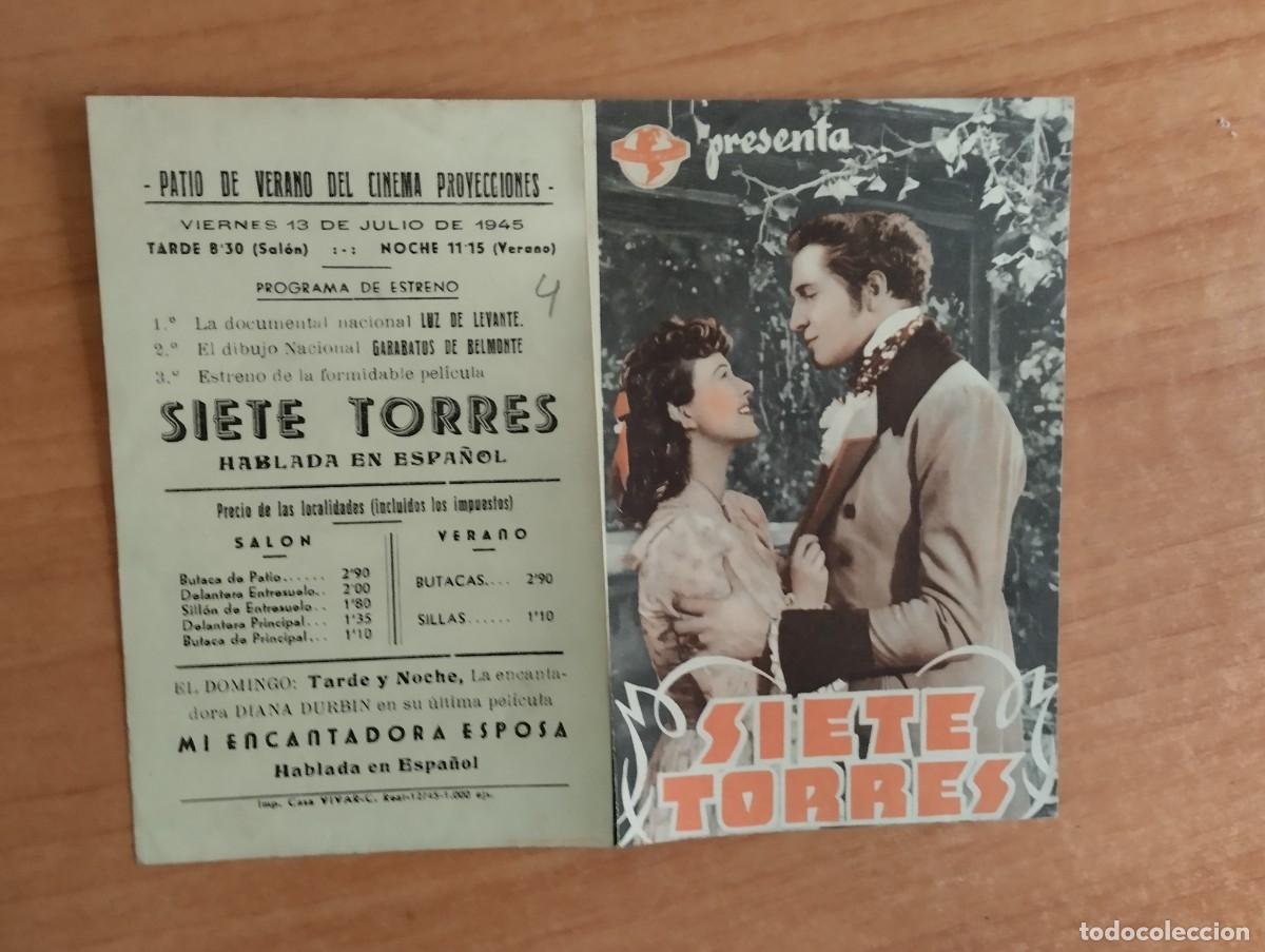 Kino: VERDE2-- PROGRAMA DE CINE --- SIETE TORRES