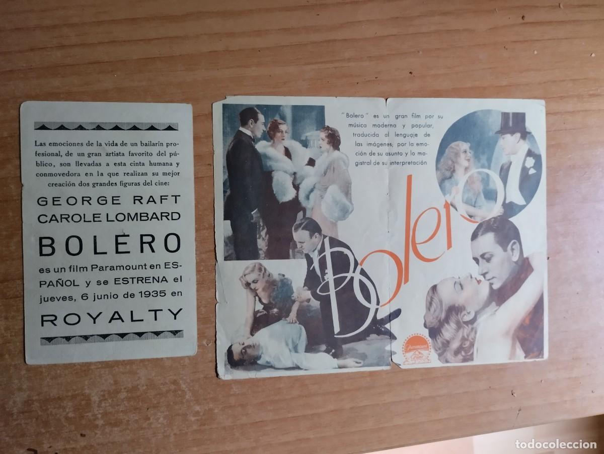 Cine: Z-BOLERO -PROGRAMA TARJETA - Foto 6