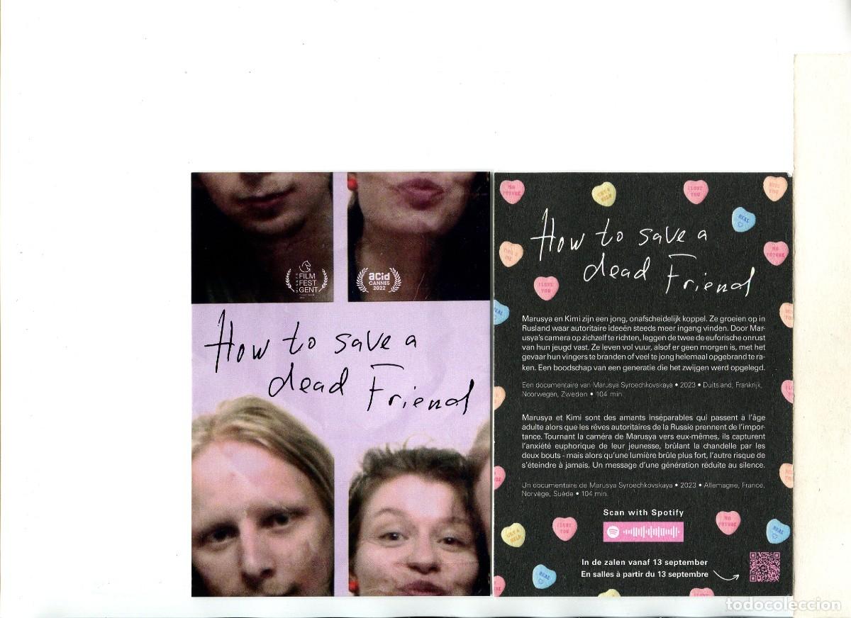 Cine: HOW TO SAVE A DEAD FRIEND. - Foto 1
