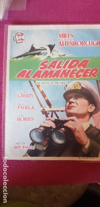 Cine: SALIDA AL AMANECER-CINE ROMEA 1955 CASTELLON