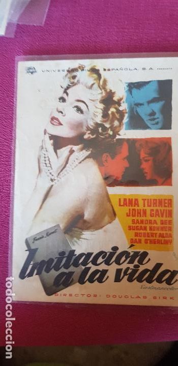 Cine: IMITACION A LA VIDA ,CINE SABOYA 1960 CASTELLON